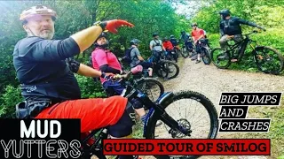 Guided Tour Of Smilog (BIG JUMPS AND BIG CRASHES) #offpiste #walesneverfails #walesmtb