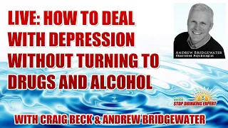 LIVE: How To Deal With Depression Without Turning To Drugs Or Alcohol