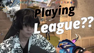 Lee Mocking on Enoki Play LOL | SchrodingerLee