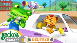 Wiesels neuer Wagen | 60-minütige Zusammenstellung｜Geckos Garage｜LKW für Kinder