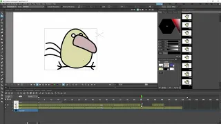 OpenToonz просто. Векторное рисование и анимация векторного персонажа