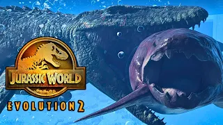 BATTLE ROYALE AQUATIQUE ! Jurassic World Evolution 2