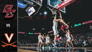 Boston College vs. Virginia Men's Basketball Highlights (2021-22)