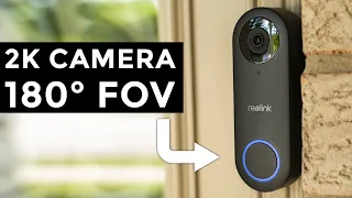 Reolink Video Doorbell WiFi Review - Amazing 180 FOV in 2K Quality