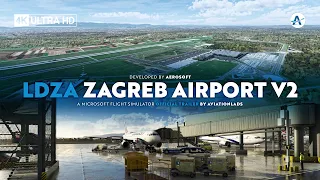 Aerosoft | Zagreb Airport v2.2 | Microsoft Flight Simulator [Official Trailer]