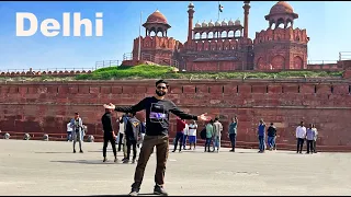 Old Delhi Tourist Places | Lal Kila | Chandni Chowk | Rajghat | India Gate | Manish Solanki Vlogs