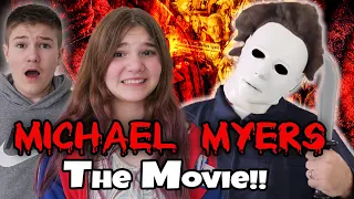 MICHAEL MYERS RUINS OUR SLEEPOVER with @Carlaylee THE MOVIE!