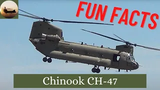 Fun facts about the Chinook helicopter