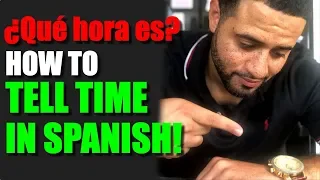 TELLING TIME IN SPANISH!! (Made Easy)