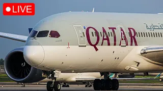 LIVE : QATAR AIRWAYS Returns to Birmingham Airport ✈️