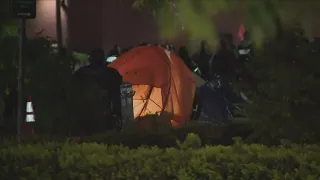 Arrests made as police clear George Washington University campus protest