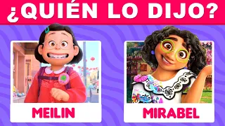 ADIVINA QUIÉN DIJO LA FRASE DISNEY 🦋🐻 Disney Quiz | ADIVINA QUIZ