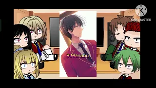 Classroom of the elite react to ayanokoji||🇺🇲~🇪🇸||(Bad english)||