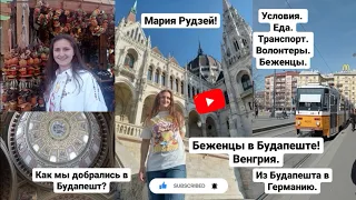 Беженцы из Украины в Будапеште! Венгрия.