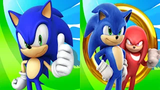 Sonic Dash - Movie Knucles vs Movie Tails Fully Upgraded - All 52 Characters Unlocked Android Game