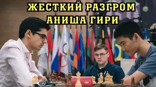 ЖЕСТКИЙ РАЗГРОМ Аниша Гири в Кубке Мира 2019! Быстрые шахматы