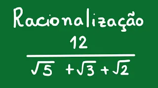 RATIONALIZATION of denominator