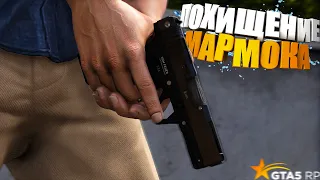 ПЫТАЕМСЯ ПОХИТИТЬ МАРМОКА НА GTA 5 RP | ЖИЗНЬ С НУЛЯ НА ГТА 5 РП #1