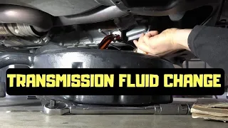 Transmission Fluid change Acura MDX 30,000 mile service.