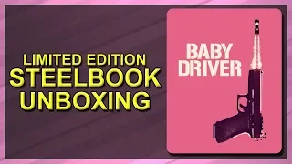 Baby Driver Limited Edition Blu-ray SteelBook Unboxing