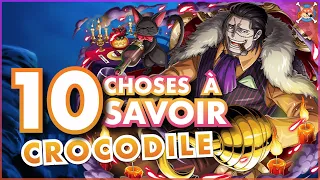 10 CHOSES À SAVOIR SUR CROCODILE ! (Que vous ne soupçonnez pas !) | One Piece Top
