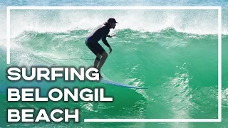 Belongil Beach - Longboard Surfing Byron Bay 🏄‍♂️ (Harley Ingleby HI4) | Stoked For Travel