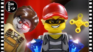 Lego Police Museum Heist Bank Robbery Police Academy School Fail Stop Motion Movie Brickfilm