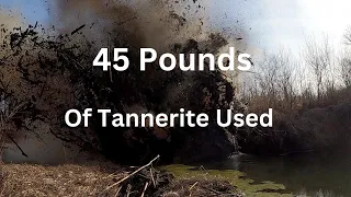 Blowing Beaver Dams Up With Tannerite Eps 27 - 3 Beaver Dams - What A Struggle