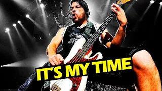 ROB TRUJILLO SECRETLY SLAPPING THE BASS WHILE JAMES HETFIELD IS NOT WATCHING #METALLICA