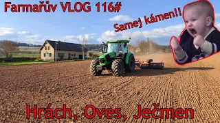 Farmářův VLOG 116#  Válení luskoobilné směsky | Deutz Fahr G5110 + SMS Rokycany