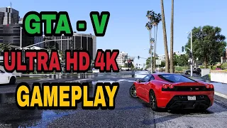 GTA-V Ultra HD 4K Realistic Graphics Mod Gameplay