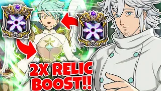 2x RELIC BUFFED COUNTERS ON MAEL ARCHANGEL TEAM!! | Seven Deadly Sins: Grand Cross