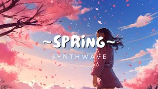 Spring Synthwave Mix | synthwave beats for the spring season 🌸