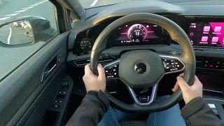 Golf 8 GTE - POV Test Drive