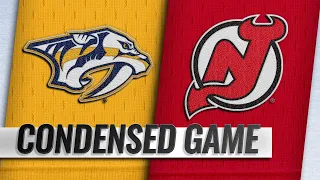 10/25/18 Condensed Game: Predators @ Devils