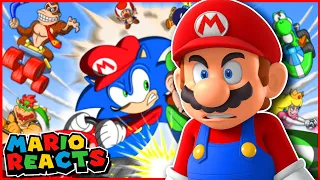 Mario Reacts To Sonic in Mario Kart Animation Parody - GAME SHENANIGANS!