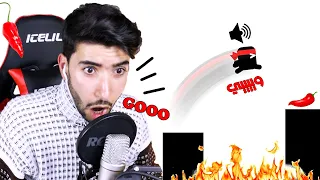 تغلط في الصراخ تأكل فلفل حار جدا 😭🔥 في لعبة الصراخ | scream hero