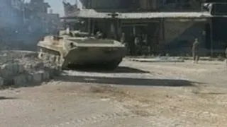 Syrian government troops roll into Qusayr