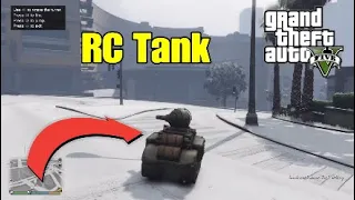 How To Customize The RC Tank|GTA 5