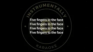 5 Fingaz to the face by Victorious Cast Karaoke Lyrics | Instrumentally