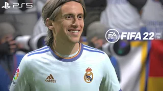 FIFA 22 - Barcelona vs. Real Madrid (El Clasico) La Liga Full Match at Camp Nou - PS5 Gameplay | 4K