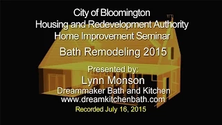 HRA Seminar: Bath Remodeling (2015)