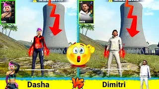 DASHA VS DIMITRI FULL ABILITY TEST FREE FIRE- SAMSUNG,A3,A5,A6,A7,J2,J5,J7,S5,S6,S7,S9,A10FF