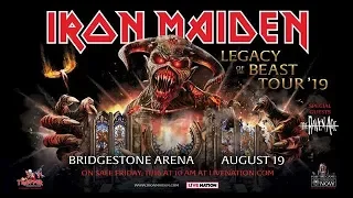 IRON MAIDEN Bridgestone Arena Nashville TN August 19 2019