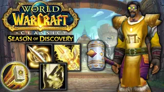PALADIN SPEC/GUIDE/BIS CLASSIC SEASON OF DISCOVERY - PHASE 1 LVL 25