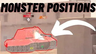 SECRET Positions For TD's! ALL MAPS! WOT Blitz