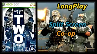 Army of Two - Longplay Split Screen Co-op Full Game Walkthrough (No Commentary) (Xbox 360, Ps3)