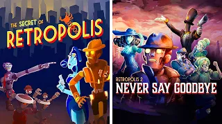 The Secret of Retropolis & Retropolis 2: Never Say Goodbye | Full Game Walkthrough | No Commentary