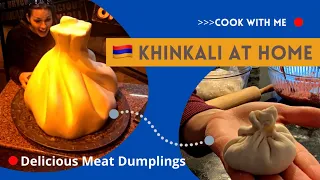 How to Make Khinkali (Meat Dumplings) @Home— Perfect for a Cold Dreary Day- Simple Ingredients