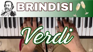 Giuseppe Verdi: Brindisi da "La Traviata". Pianoforte Facile